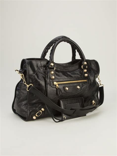 balenciaga classic city bag black